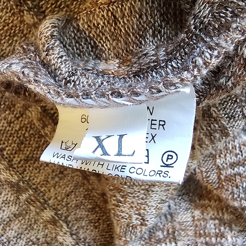 Women's Brown Ribbed Tunic Top - Picture 4 of 5